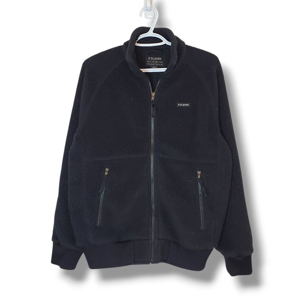 Filson Men’s Black Full-Zip Fleece Jacket